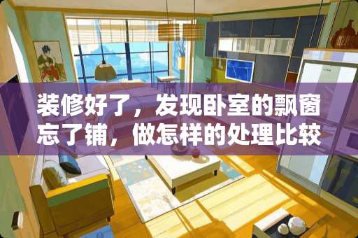 装修好了，发现卧室的飘窗忘了铺，做怎样的处理比较好 房子装修好后，发现没留网线，怎么补救，有没有穿线用的设备