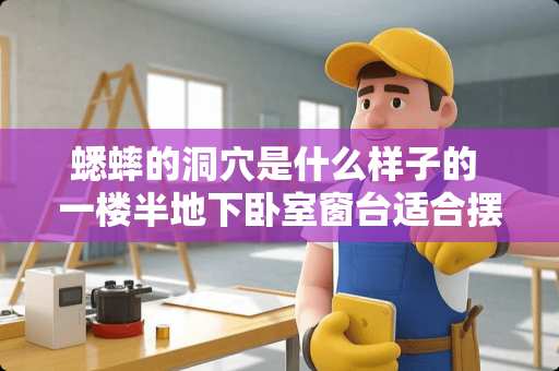 蟋蟀的洞穴是什么样子的 一楼半地下卧室窗台适合摆什么