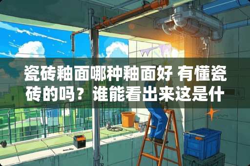 瓷砖釉面哪种釉面好 有懂瓷砖的吗？谁能看出来这是什么瓷砖？发了这个瓷砖三张图，最后一张是瓷砖立起来拍的（瓷砖侧面）