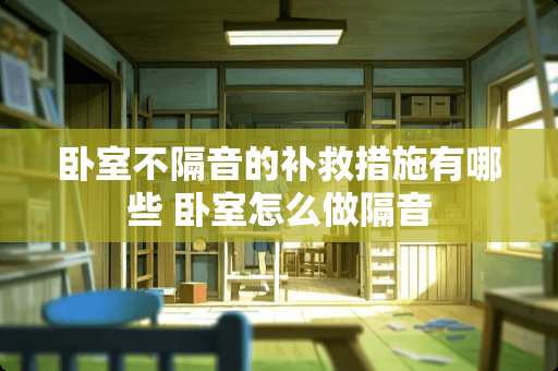 卧室不隔音的补救措施有哪些 卧室怎么做隔音
