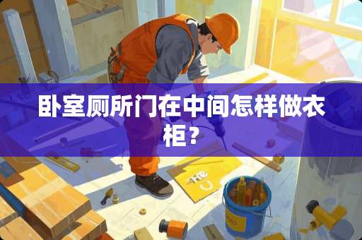 卧室厕所门在中间怎样做衣柜？
