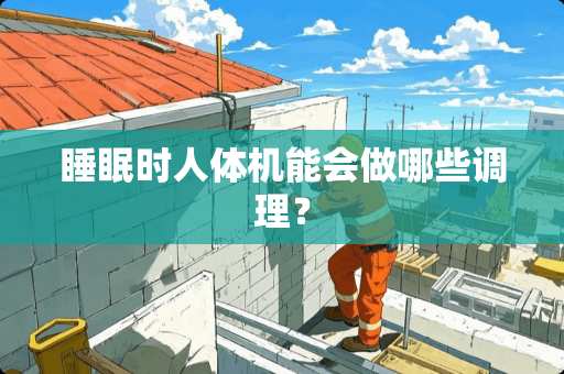 睡眠时人体机能会做哪些调理？