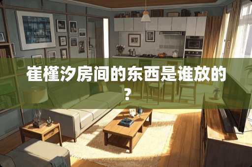 崔槿汐房间的东西是谁放的？