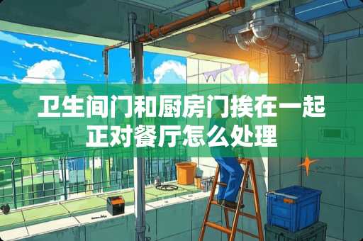 卫生间门和厨房门挨在一起正对餐厅怎么处理