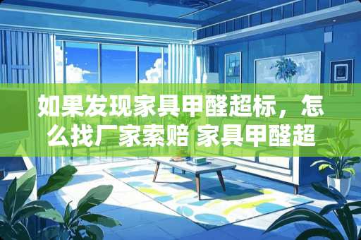 如果发现家具甲醛超标，怎么找厂家索赔 家具甲醛超标要向什么部门投诉