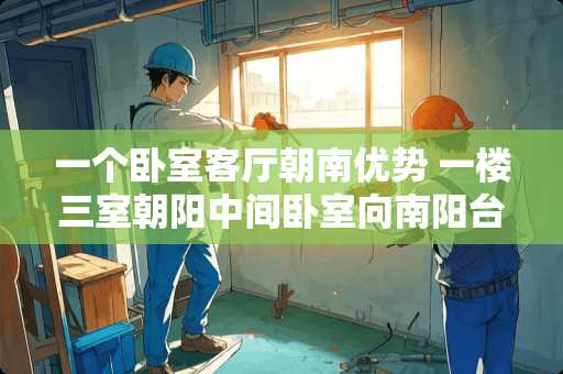 一个卧室客厅朝南优势 一楼三室朝阳中间卧室向南阳台外有一院，问小院如何开门