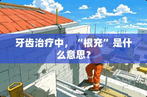 牙齿治疗中，“根充”是什么意思？