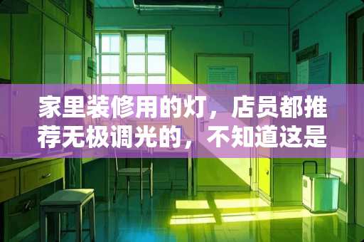 家里装修用的灯，店员都推荐无极调光的，不知道这是否实用么？