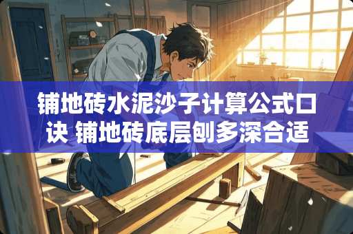 铺地砖水泥沙子计算公式口诀 铺地砖底层刨多深合适