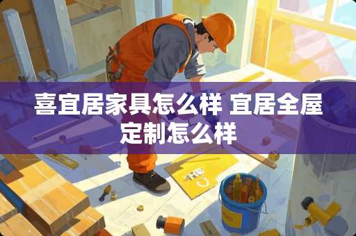 喜宜居家具怎么样 宜居全屋定制怎么样