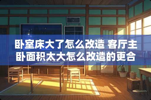 卧室床大了怎么改造 客厅主卧面积太大怎么改造的更合理