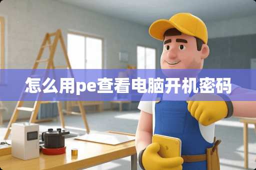 怎么用pe查看电脑开机密码