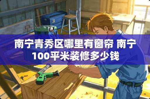 南宁青秀区哪里有窗帘 南宁100平米装修多少钱