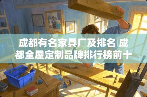 成都有名家具厂及排名 成都全屋定制品牌排行榜前十名