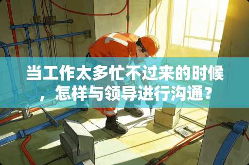 当工作太多忙不过来的时候，怎样与领导进行沟通？
