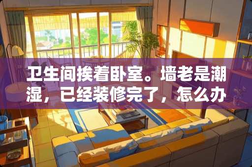 卫生间挨着卧室。墙老是潮湿，已经装修完了，怎么办？