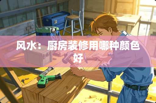 风水：厨房装修用哪种颜色好