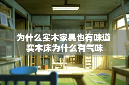 为什么实木家具也有味道 实木床为什么有气味