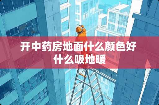 开中药房地面什么颜色好 什么吸地暖