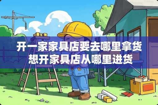开一家家具店要去哪里拿货 想开家具店从哪里进货