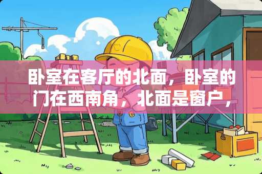 卧室在客厅的北面，卧室的门在西南角，北面是窗户，床如何摆放好 卧室东边和南边都有个窗户，北边有个门，这样的格局屋子里边该怎样装家具