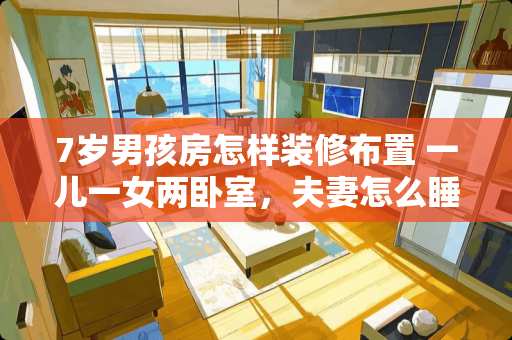 7岁男孩房怎样装修布置 一儿一女两卧室，夫妻怎么睡