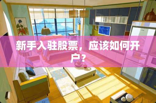 新手入驻股票，应该如何开户？