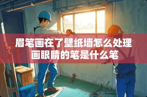 眉笔画在了壁纸墙怎么处理 画眼睛的笔是什么笔