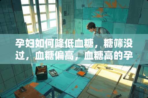 孕妇如何降低血糖，糖筛没过，血糖偏高，血糖高的孕妇早餐食谱谁分享一个？