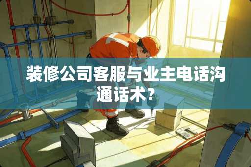 装修公司客服与业主电话沟通话术？