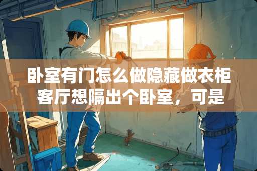 卧室有门怎么做隐藏做衣柜 客厅想隔出个卧室，可是这样客厅就没窗户了，怎么设计好呢