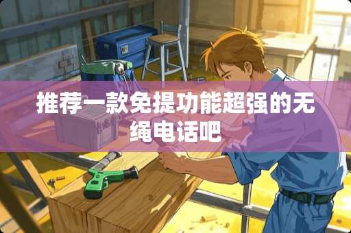 推荐一款免提功能超强的无绳电话吧