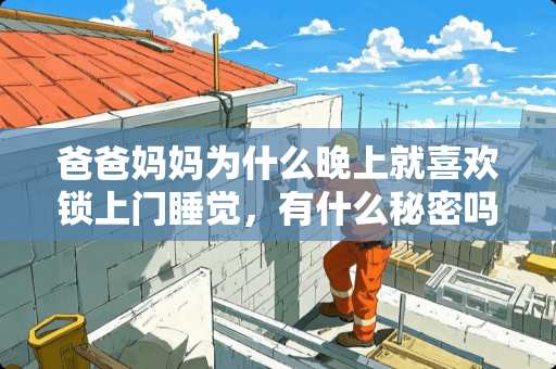 爸爸妈妈为什么晚上就喜欢锁上门睡觉，有什么秘密吗 孩子总想和妈妈一起睡，不想分床，怎么做才能锻炼孩子分床