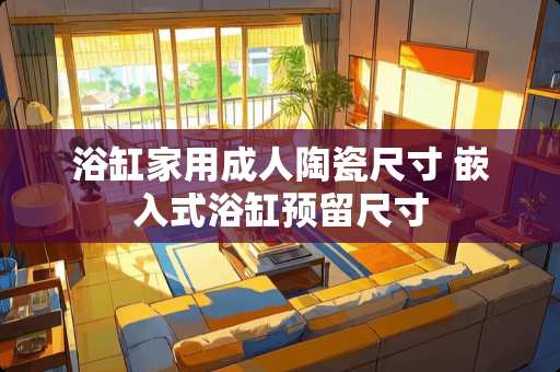 浴缸家用**陶瓷尺寸 嵌入式浴缸预留尺寸 浴缸家用**陶瓷尺寸 嵌入式浴缸预留尺寸