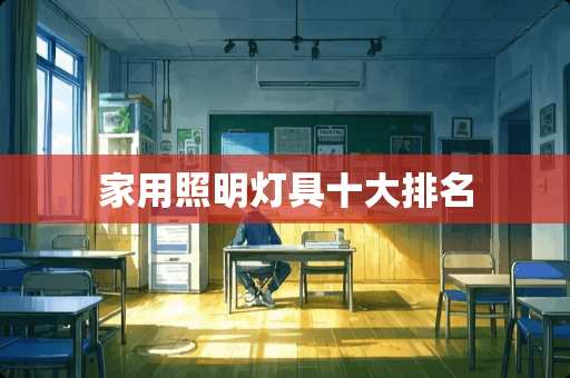 家用照明灯具十大排名