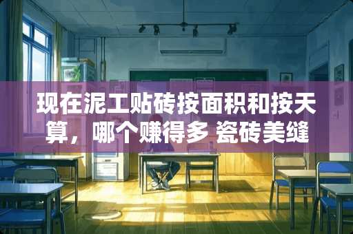 现在泥工贴砖按面积和按天算，哪个赚得多 瓷砖美缝加班怎么算