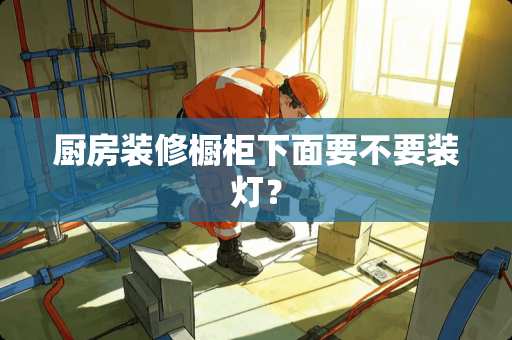 厨房装修橱柜下面要不要装灯？
