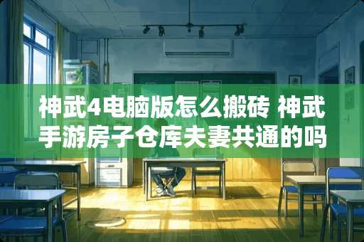 神武4电脑版怎么搬砖 神武手游房子仓库夫妻共通的吗
