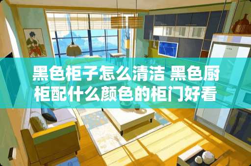 黑色柜子怎么清洁 黑色厨柜配什么颜色的柜门好看