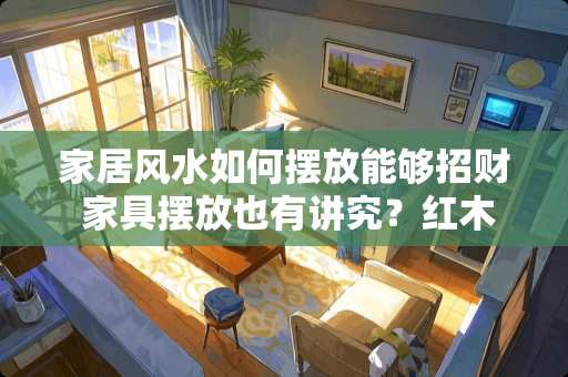 家居风水如何摆放能够招财 家具摆放也有讲究？红木家具如何摆放才好
