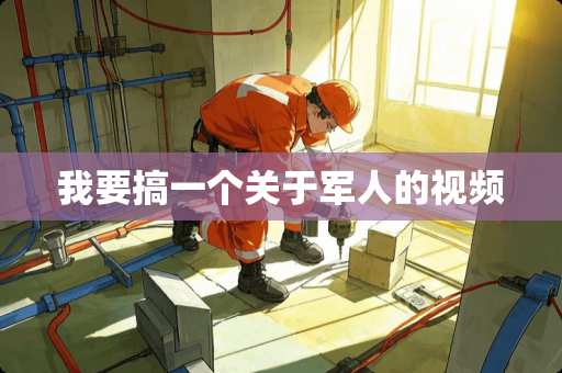 我要搞一个关于军人的视频