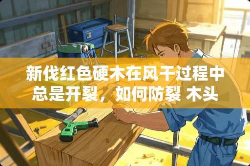 新伐红色硬木在风干过程中总是开裂，如何防裂 木头接口处如何处理防止开裂