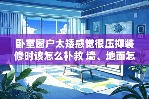 卧室窗户太矮感觉很压抑装修时该怎么补救 墙、地面怎样装修才能让房间显得高一点
