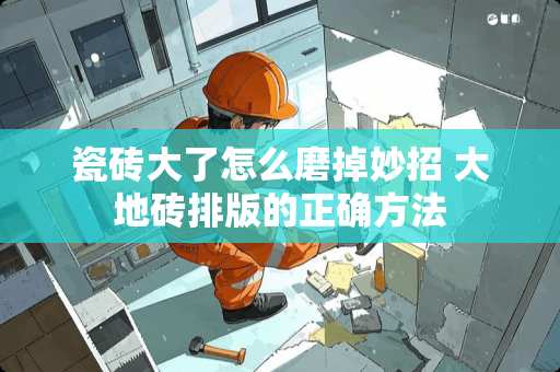 瓷砖大了怎么磨掉妙招 大地砖排版的正确方法