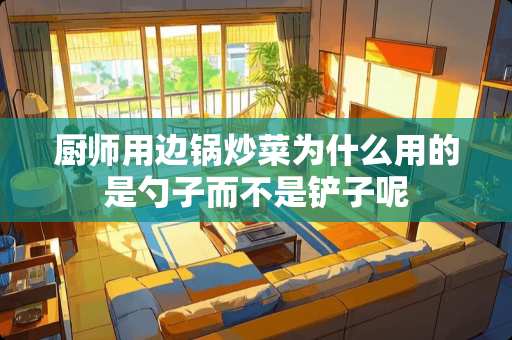厨师用边锅炒菜为什么用的是勺子而不是铲子呢
