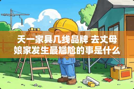天一家具几线品牌 去丈母娘家发生最尴尬的事是什么