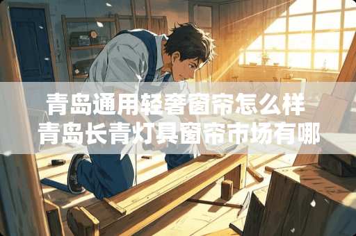 青岛通用轻奢窗帘怎么样 青岛长青灯具窗帘市场有哪些介绍