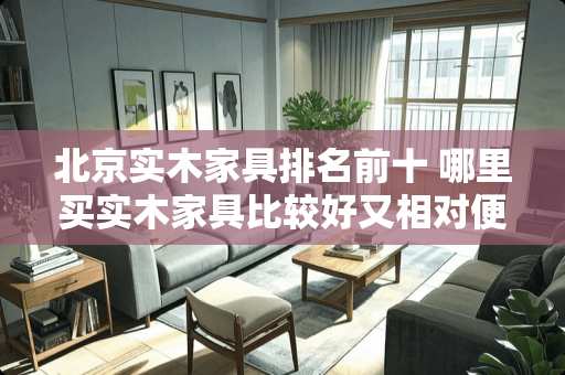 北京实木家具排名前十 哪里买实木家具比较好又相对便宜