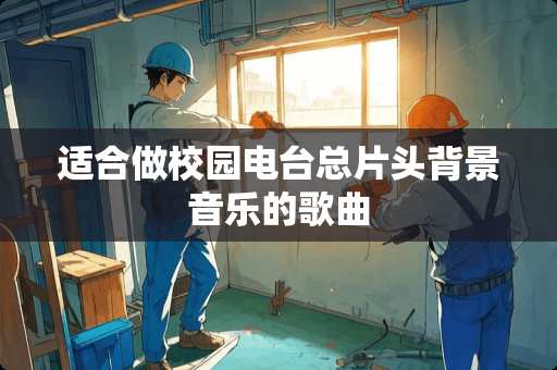 适合做校园电台总片头背景音乐的歌曲