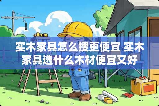 实木家具怎么搜更便宜 实木家具选什么木材便宜又好